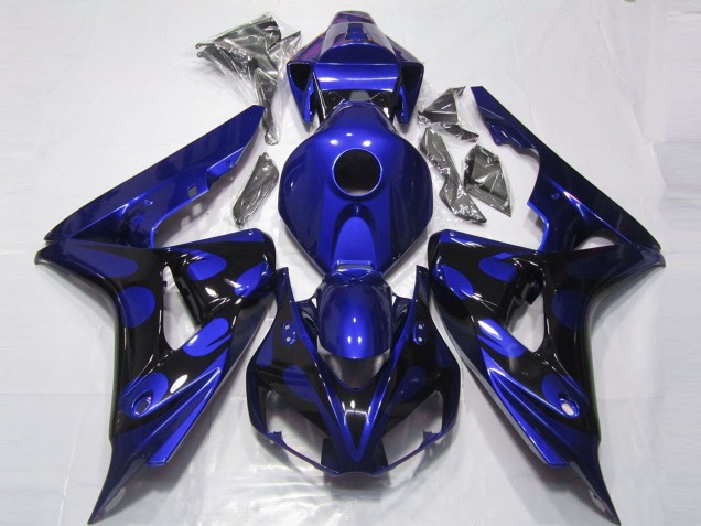 06-07 Gloss Blue and Black CBR1000RR Fairings