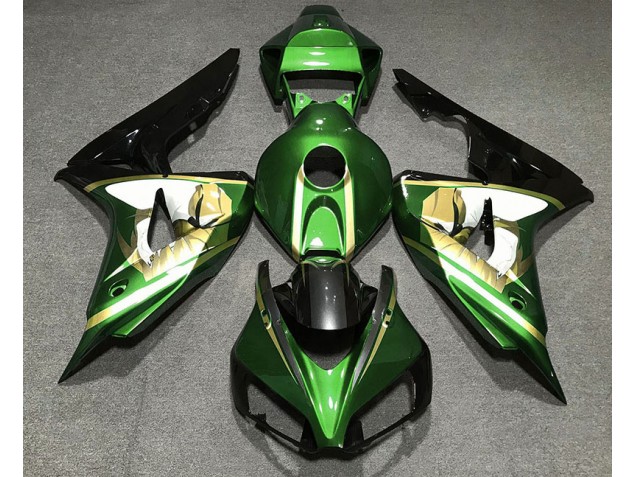 06-07 Green & Gold CBR1000RR Fairings