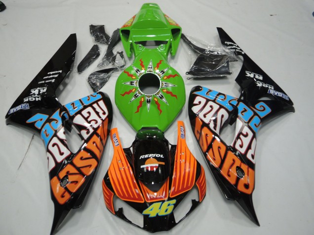 06-07 Green Rossi CBR1000RR Fairings