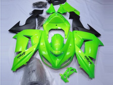 06-07 Lime Green ZX10R Fairings