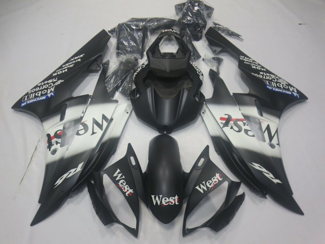 06-07 Matte West R6 Fairings