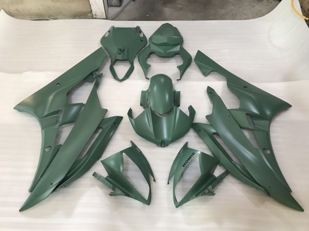 06-07 Military Green R6 Fairings