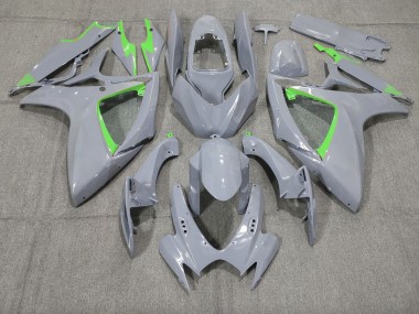 06-07 Nardo and Green Trim GSXR 600-750 Fairings