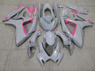 06-07 Nardo and Pink Trim GSXR 600-750 Fairings