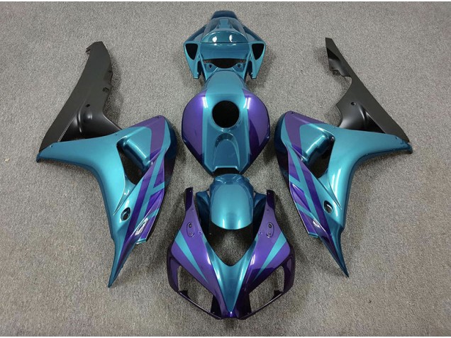 06-07 Purple and Emerald CBR1000RR Fairings