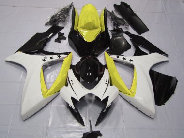 06-07 Yellow Star GSXR 600-750 Fairings