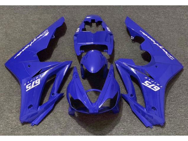 06-08 Gloss Blue Daytona 675 Fairings