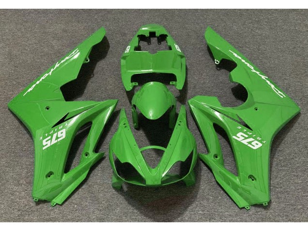 06-08 Gloss Green Daytona 675 Fairings
