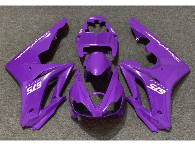 06-08 Gloss Purple Daytona 675 Fairings