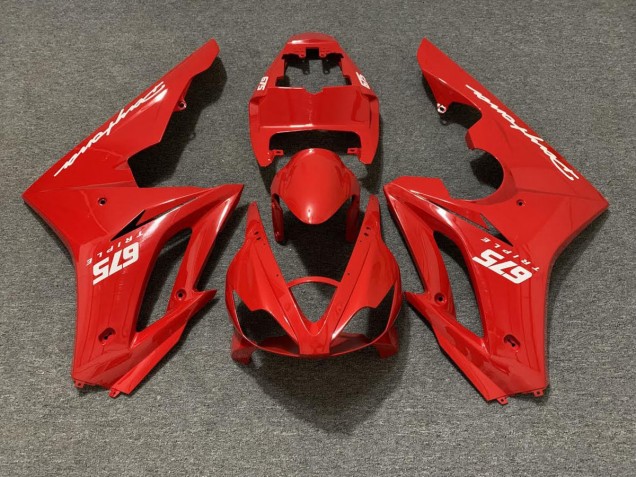 06-08 Gloss Red Daytona 675 Fairings