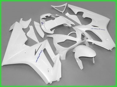 06-08 Gloss White Daytona 675 Fairings