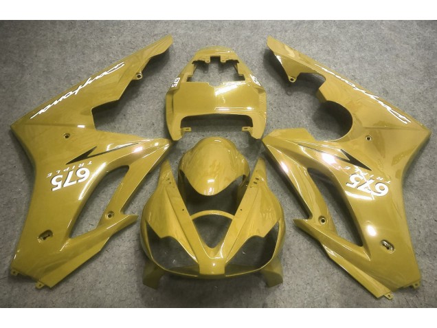 06-08 Gold Daytona 675 Fairings
