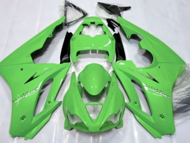 06-08 Light Green Daytona 675 Fairings