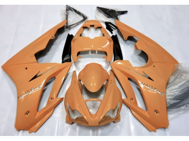 06-08 Light Orange Daytona 675 Fairings