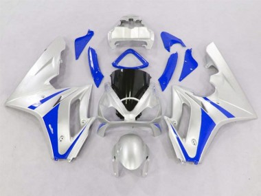 06-08 Silver and Blue Daytona 675 Fairings