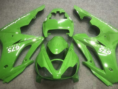 06-08 Vibrant Green Daytona 675 Fairings