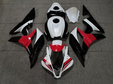 07-08 Black White and Red CBR600RR Fairings