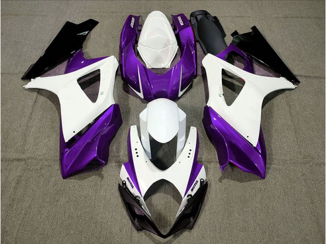 07-08 Custom Design Purple GSXR 1000 Fairings