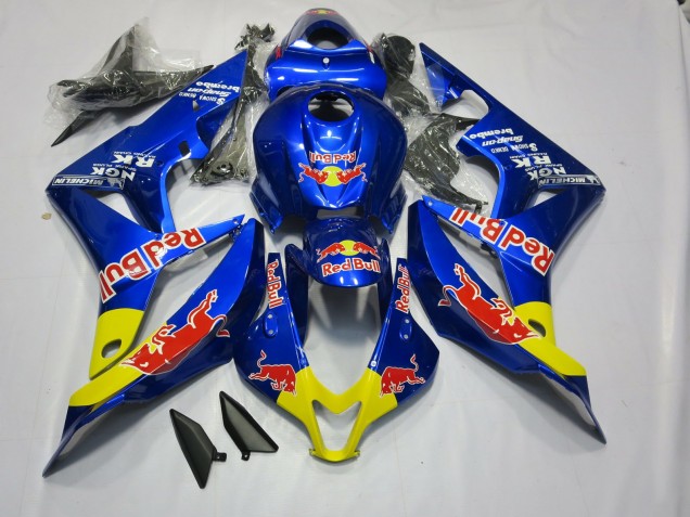 07-08 Deep Blue Red Bull CBR600RR Fairings