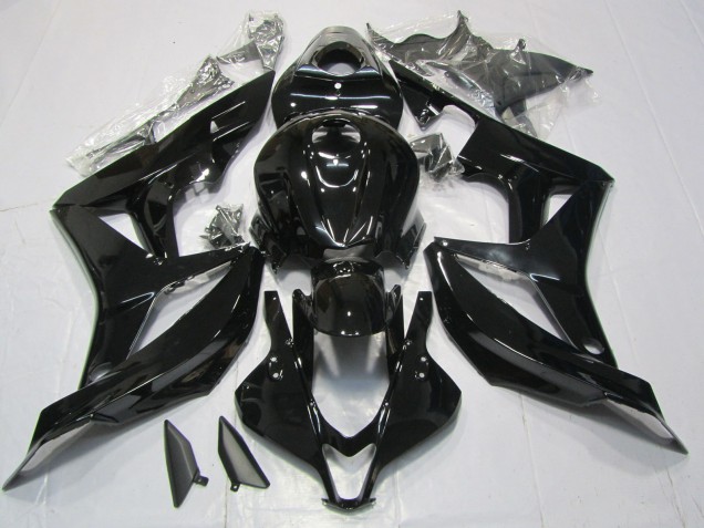 07-08 Gloss Black CBR600RR Fairings