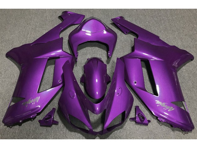 07-08 Gloss Purple ZX6R Fairings