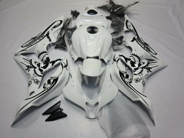 07-08 Gloss White Special Design CBR600RR Fairings