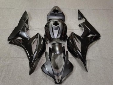 07-08 Matte and Gloss Black CBR600RR Fairings