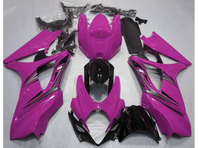 07-08 Pink OEM Style GSXR 1000 Fairings