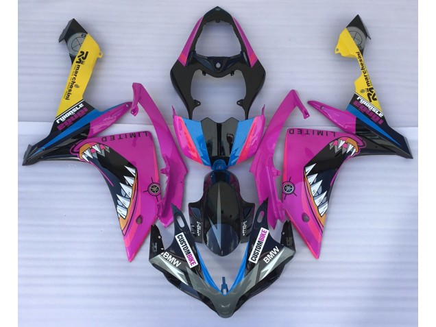 07-08 Pink Shark R1 Fairings