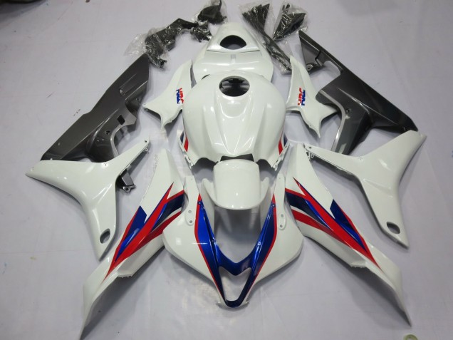07-08 White HRC CBR600RR Fairings