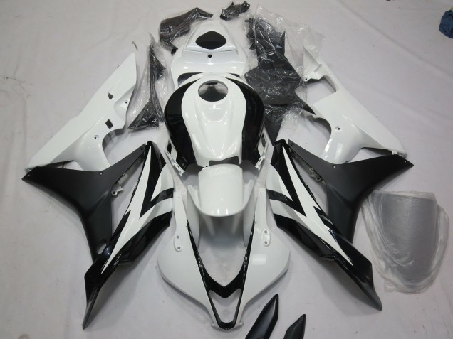 07-08 White and Black OEM Style CBR600RR Fairings