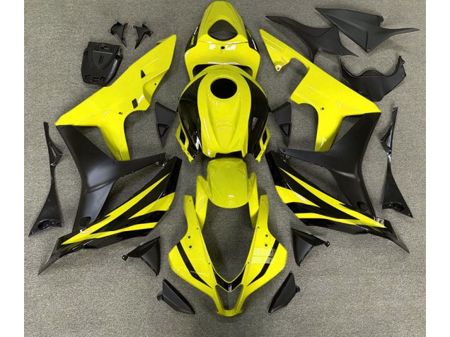 07-08 Yellow OEM Style CBR600RR Fairings