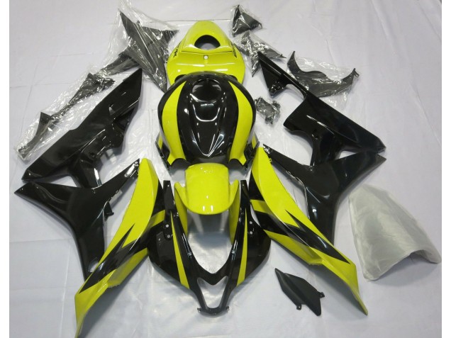 07-08 Yellow and Black OEM Design CBR600RR Fairings