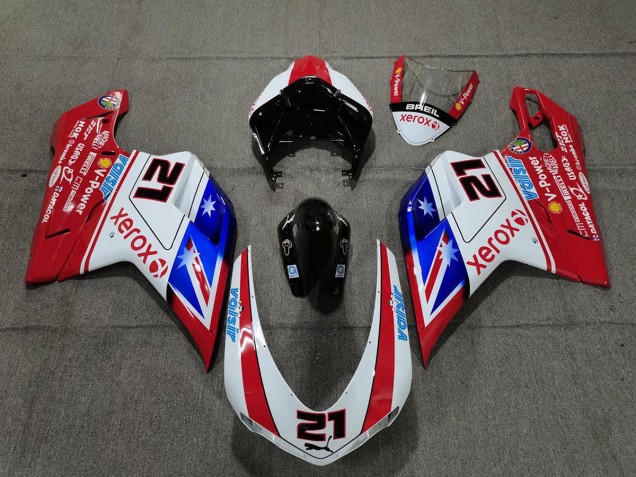 07-14 Xerox Ducati 848 1098 1198 Fairings