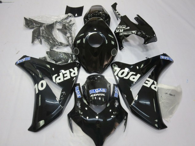 08-11 Black Repsol CBR1000RR Fairings