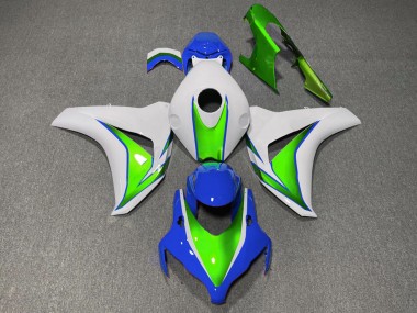 08-11 Gloss Green and Blue CBR1000RR Fairings