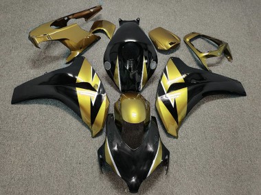 08-11 Gold and Black CBR1000RR Fairings