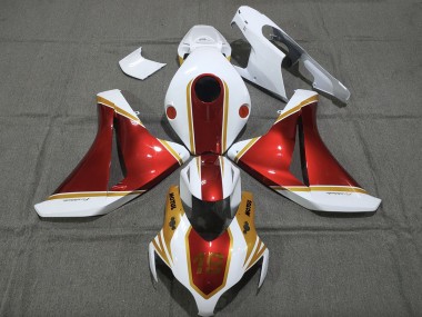 08-11 Gold and Red 19 CBR1000RR Fairings
