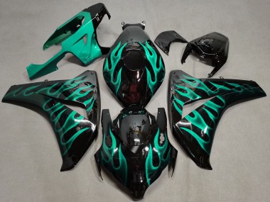 08-11 Teal Flame CBR1000RR Fairings