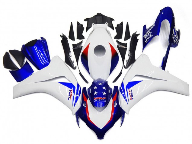08-11 Vibrant Blue Star CBR1000RR Fairings