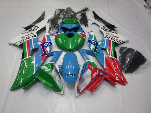 08-16 Dunlop Design R6 Fairings