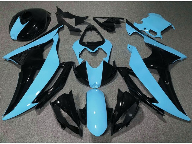 08-16 High Viz Blue R6 Fairings