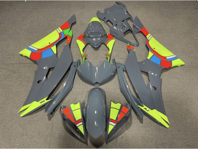 08-16 Nardo and High Viz Yellow Design R6 Fairings