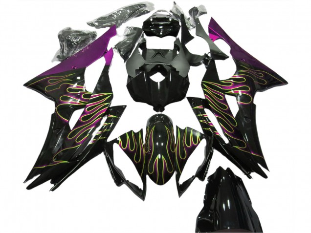 08-16 Pink Flame R6 Fairings