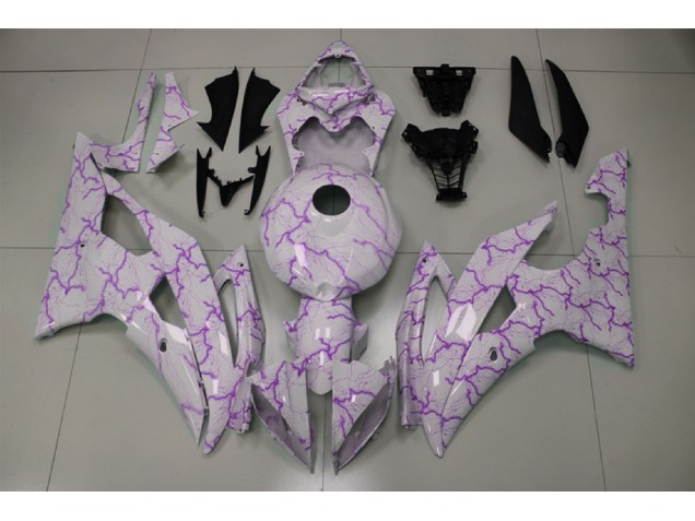 08-16 Purple Lighting R6 Fairings