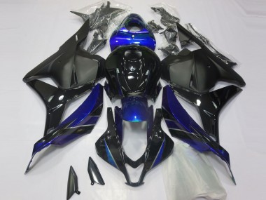 09-12 Gloss Blue and Black CBR600RR Fairings