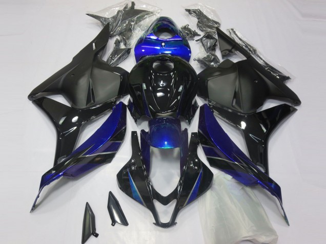 09-12 Gloss Blue and Black CBR600RR Fairings