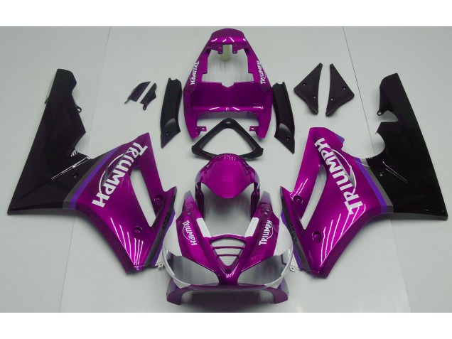09-12 Gloss Hot Pink Daytona 675 Fairings