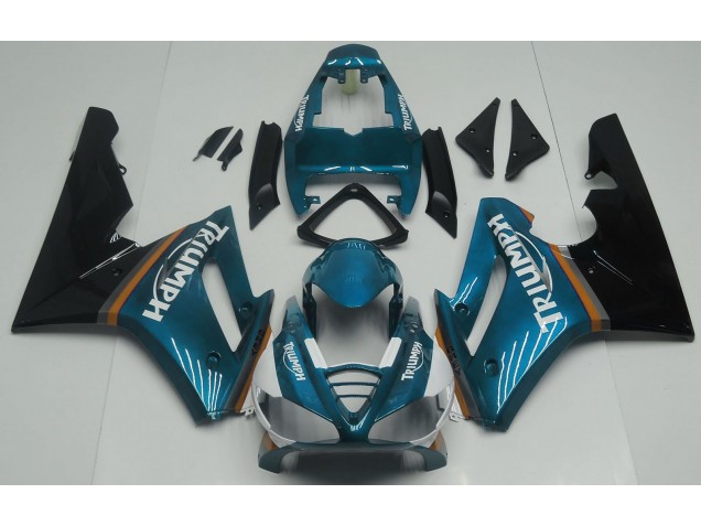 09-12 Gloss Light Blue Daytona 675 Fairings