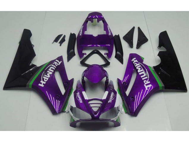 09-12 Gloss Purple Daytona 675 Fairings